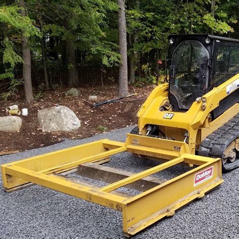 grader attachment for skid steer for sale|driveway maintainer for skid steer.